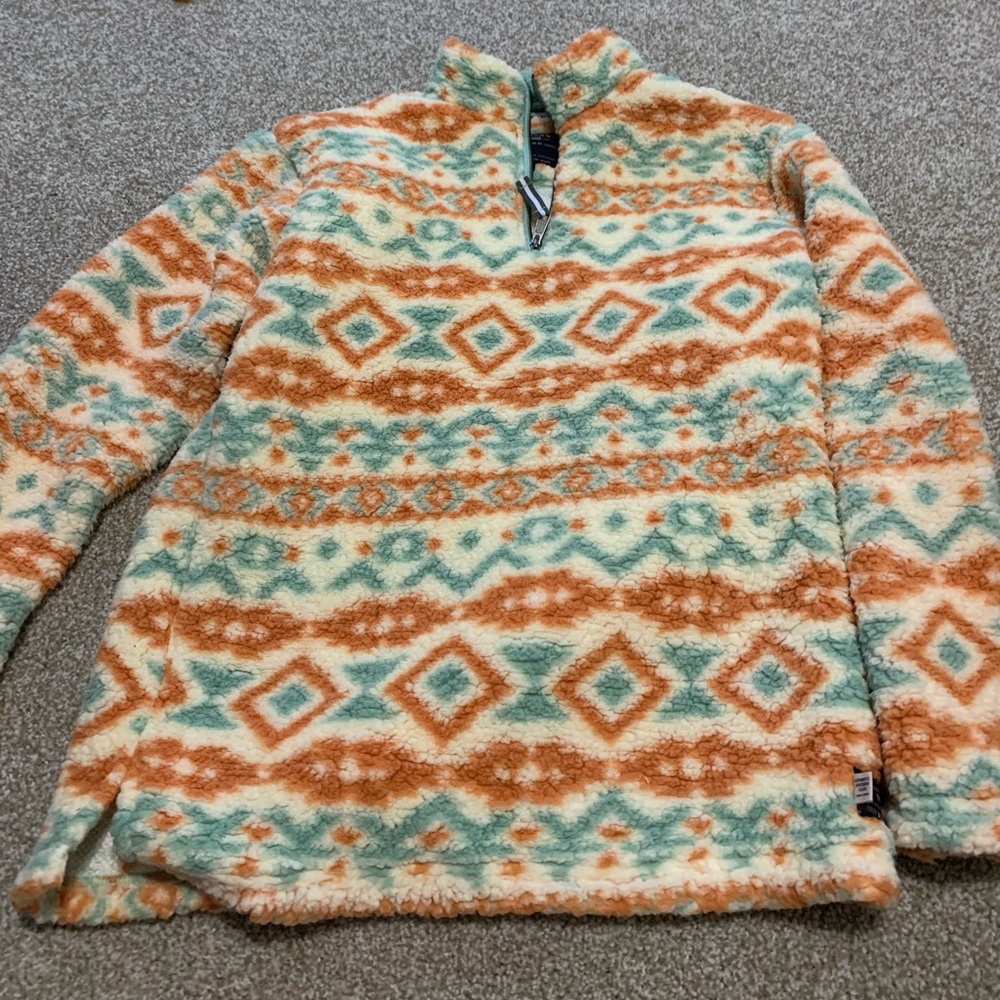 Orange Southern Marsh Pullover